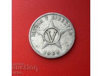Cuba-5 centavo 1968