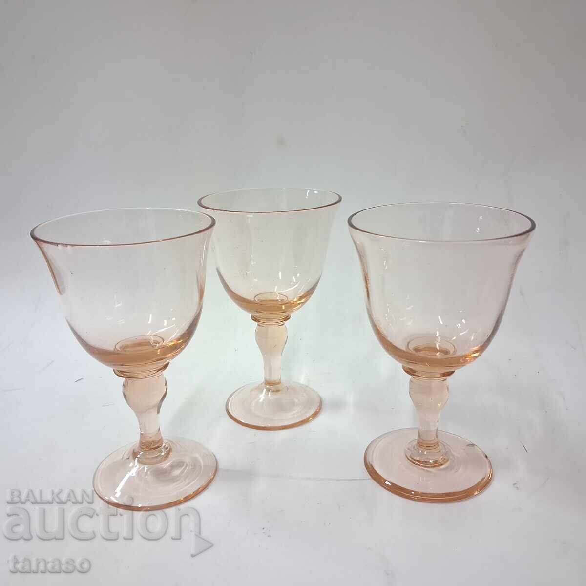 Ρετρό ροζ γυάλινα ποτήρια Arcoroc Luminarc Rosaline - 5