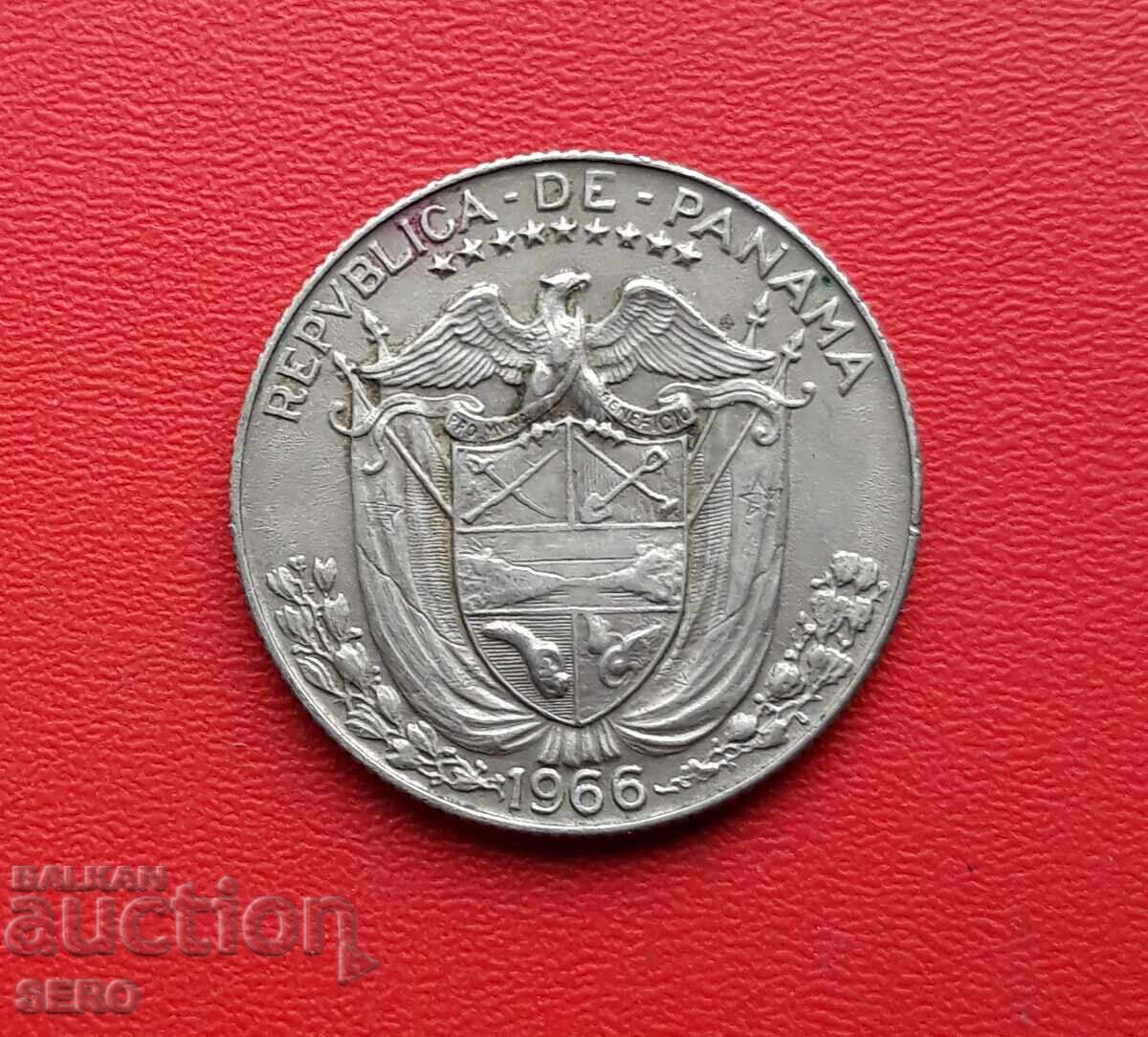Панама-1/4 балбоа 1966 с цена 0.81 лв. | € 0.41