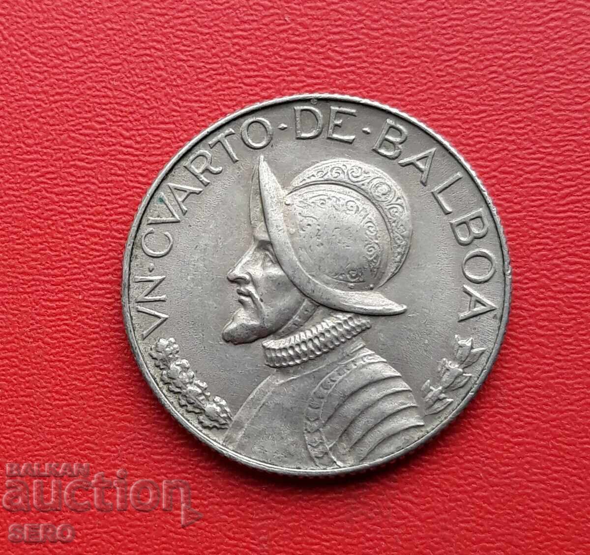 Панама-1/4 балбоа 1966