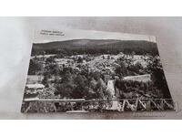 Carte poștală Poiana Țapului Vedere spre Zamora 1961