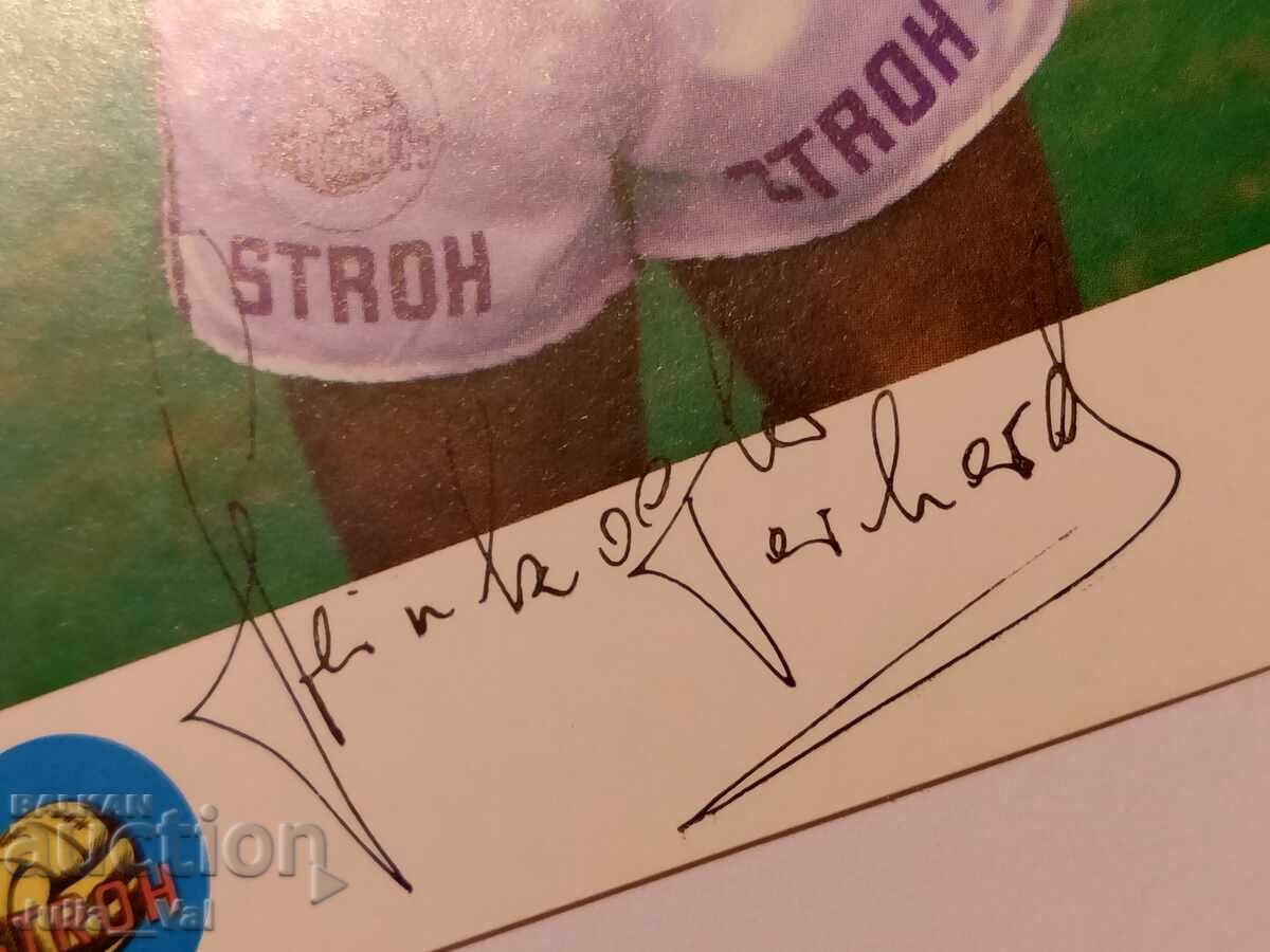 Football - FK Austria - Vienna - Autograph of Gerhard Steinkogler with price 1.53 BGN | € 0.78 Football - FK Austria - Vienna - Autograph of Gerhard Steinkogler with price 1.53 BGN | € 0.78