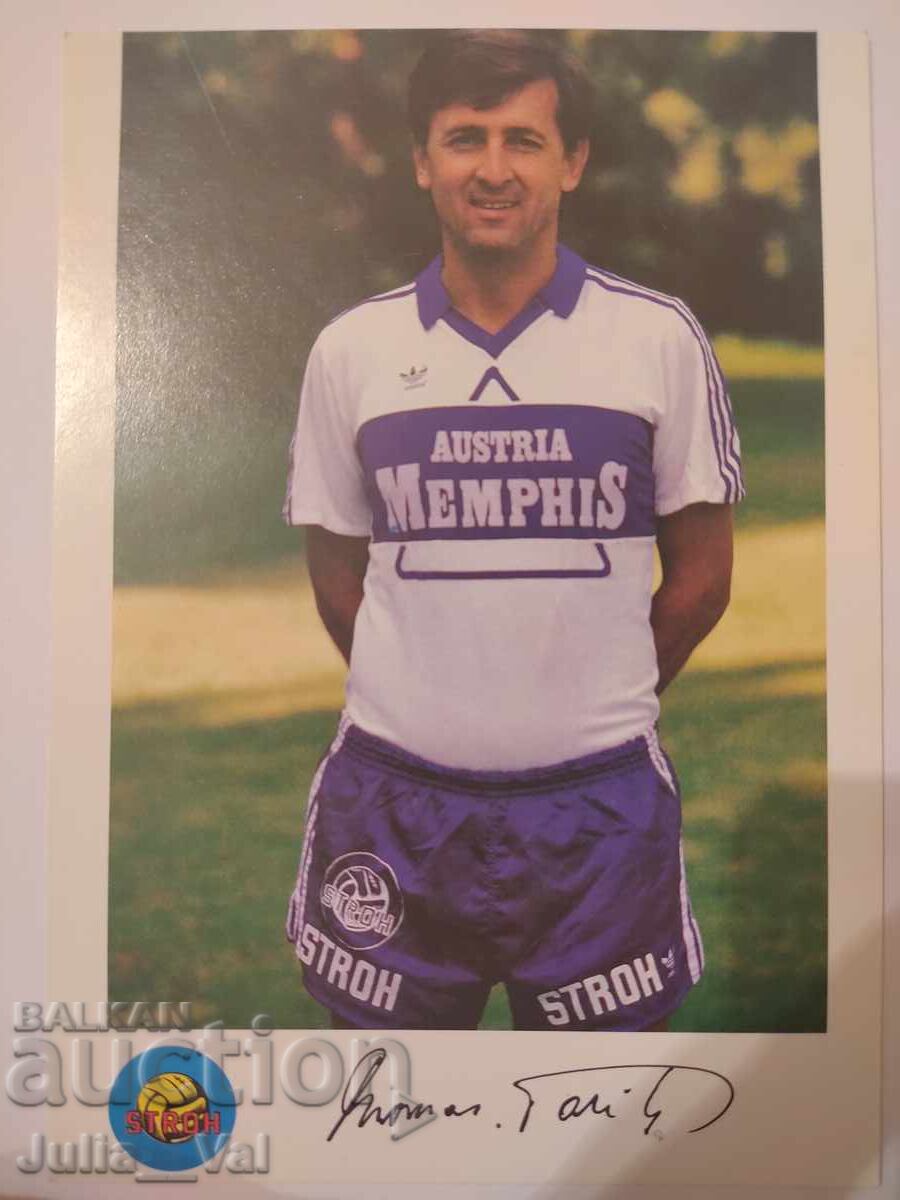 Football - FK Austria - Vienna - Autograph from Thomas Parits