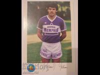 Fotbal - FK Austria Viena - autograf de la Johann Dihanich