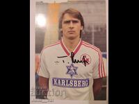 Fotbal - autograf de la Thomas Allofs - Kaiserslautern - Germania