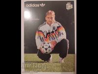 Fotbal - autograf de la Thomas Häßler - Germania