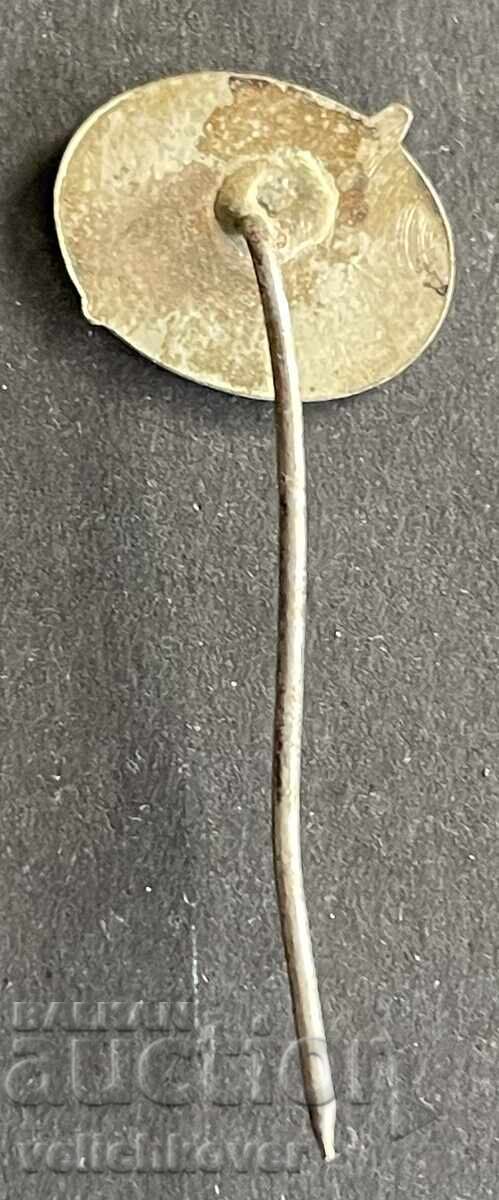 42135 Βουλγαρία σήμα αεροπορικής εταιρείας ΤΑΒΣΟ σμάλτο με τιμή 4.00 BGN | € 2.05