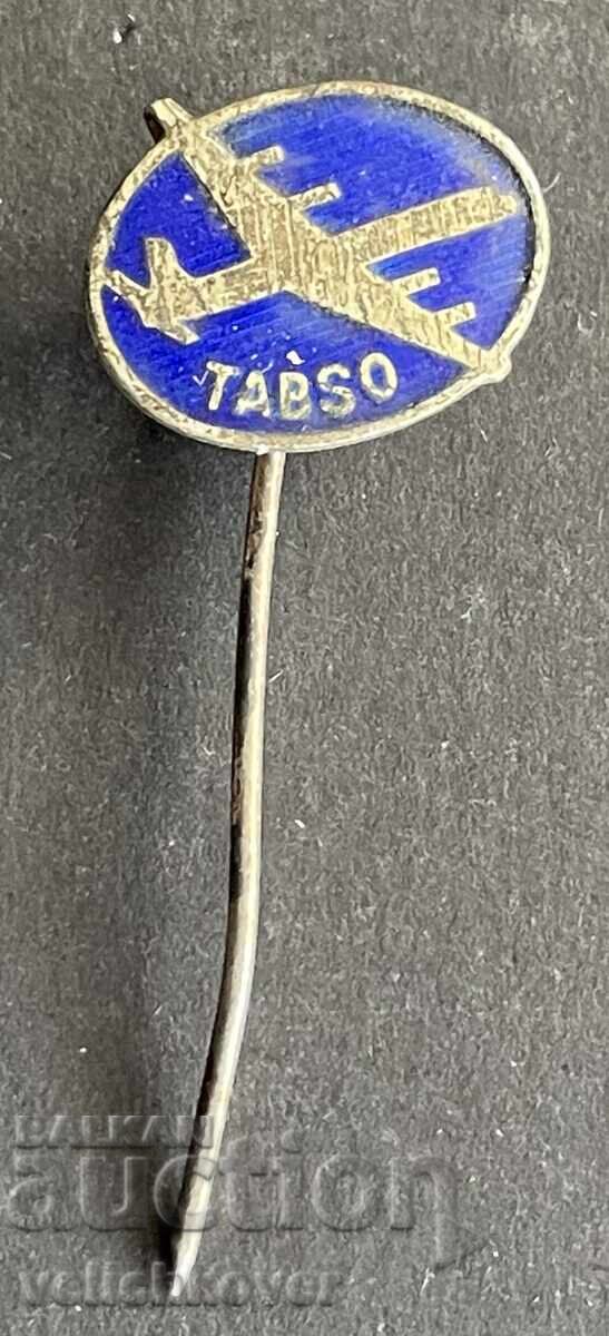 42135 Βουλγαρία σήμα αεροπορικής εταιρείας ΤΑΒΣΟ σμάλτο