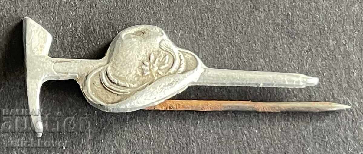 42136 Βουλγαρία τουριστικό σήμα πικέ και τουριστικό καπέλο