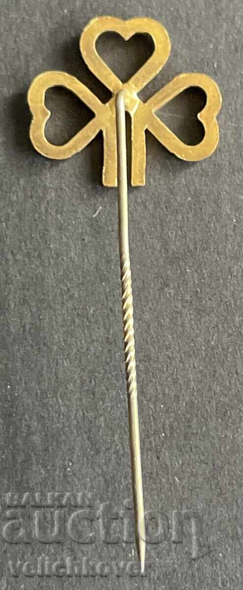 42143 Βουλγαρία σήμα τριφύλλι τύχη με τιμή 4.00 BGN | € 2.05 42143 Βουλγαρία σήμα τριφύλλι τύχη με τιμή 4.00 BGN | € 2.05