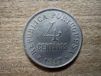 Portugalia - 4 centavos (1917)