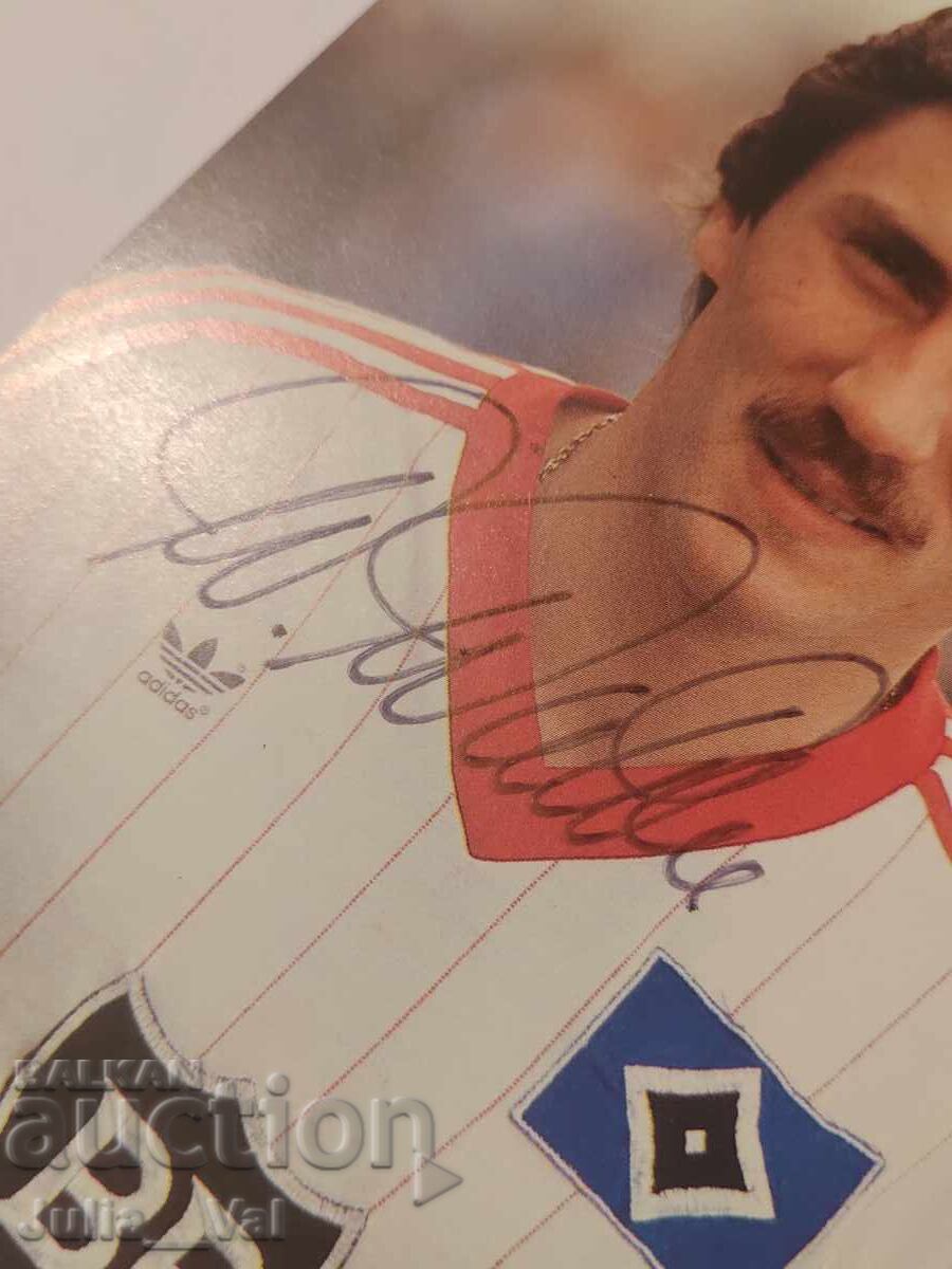 Football - Autograph from Wolfram Wuttke - Hamburger with price 0.01 BGN | € 0.01 Football - Autograph from Wolfram Wuttke - Hamburger with price 0.01 BGN | € 0.01