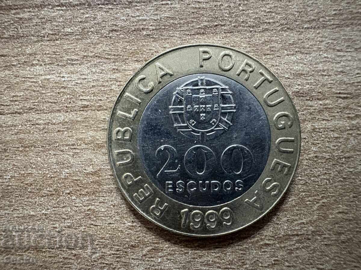 Португалия - 200 ескудо (1999) Португалия - 200 ескудо (1999)