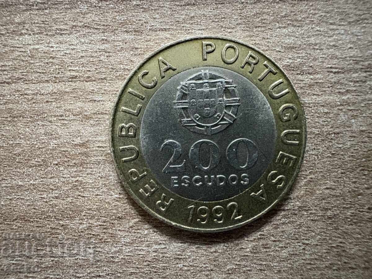 Portugal - 200 Escudos (1992) Portugal - 200 Escudos (1992)