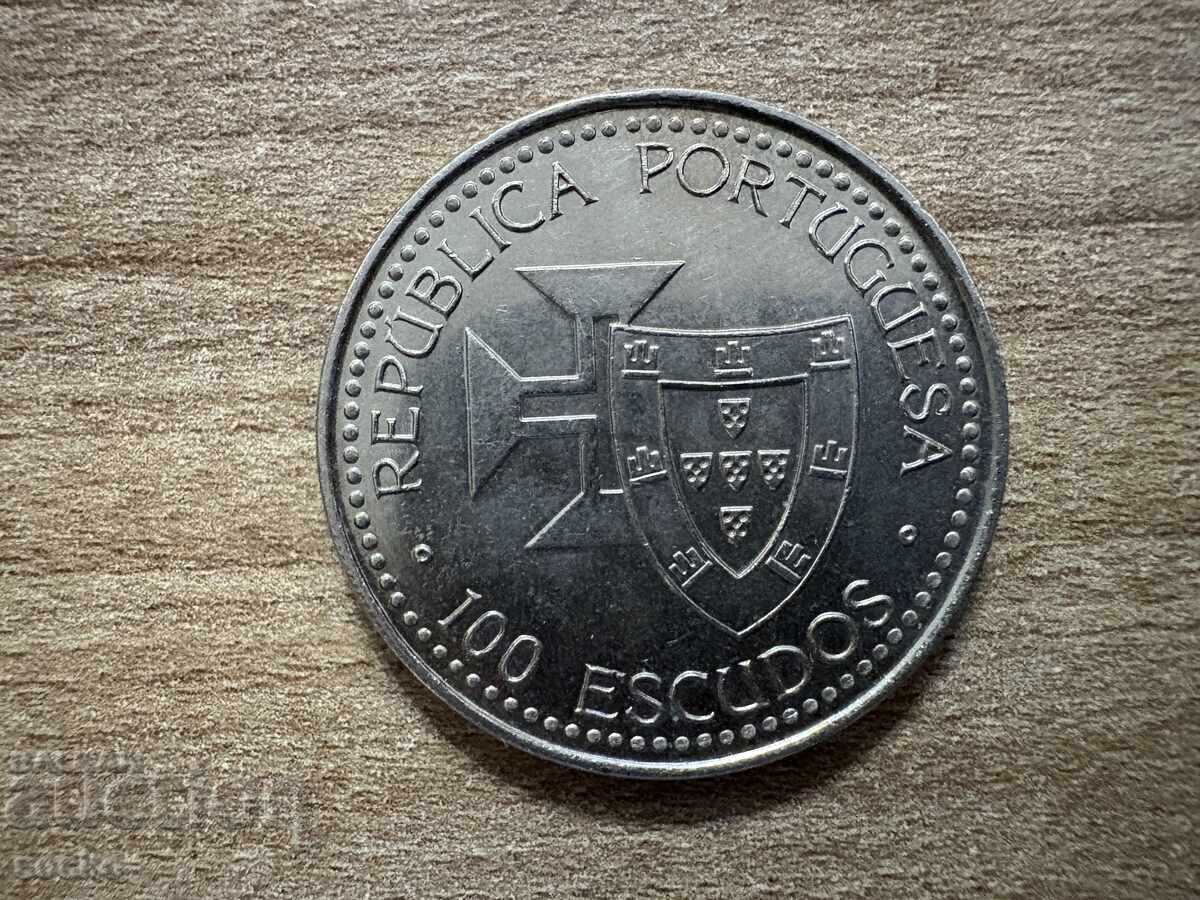 Πορτογαλία - 100 εσκούδος (1989) - Χρυσή εποχή των ανακαλύψεων