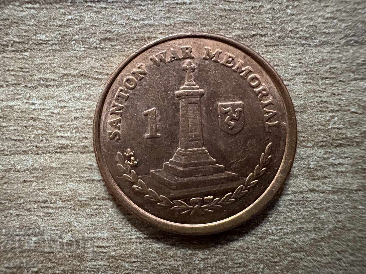 Νήσος Μαν - 1 πένι (2010)