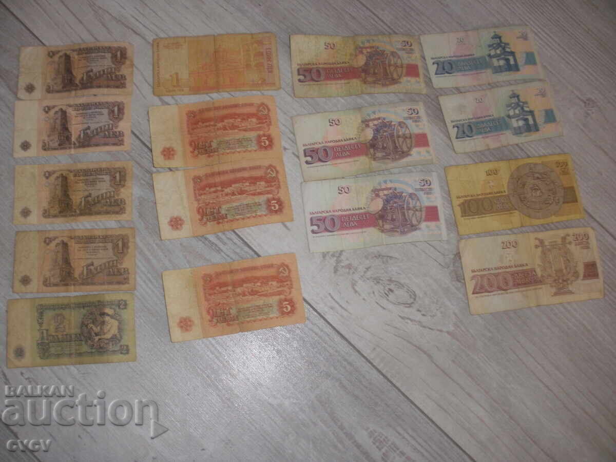 Τραπεζογραμμάτια Λοτ - 200 λέβα 1992 και άλλα - Β.Ζ.Τ - 6 Τραπεζογραμμάτια Λοτ - 200 λέβα 1992 και άλλα - Β.Ζ.Τ - 6