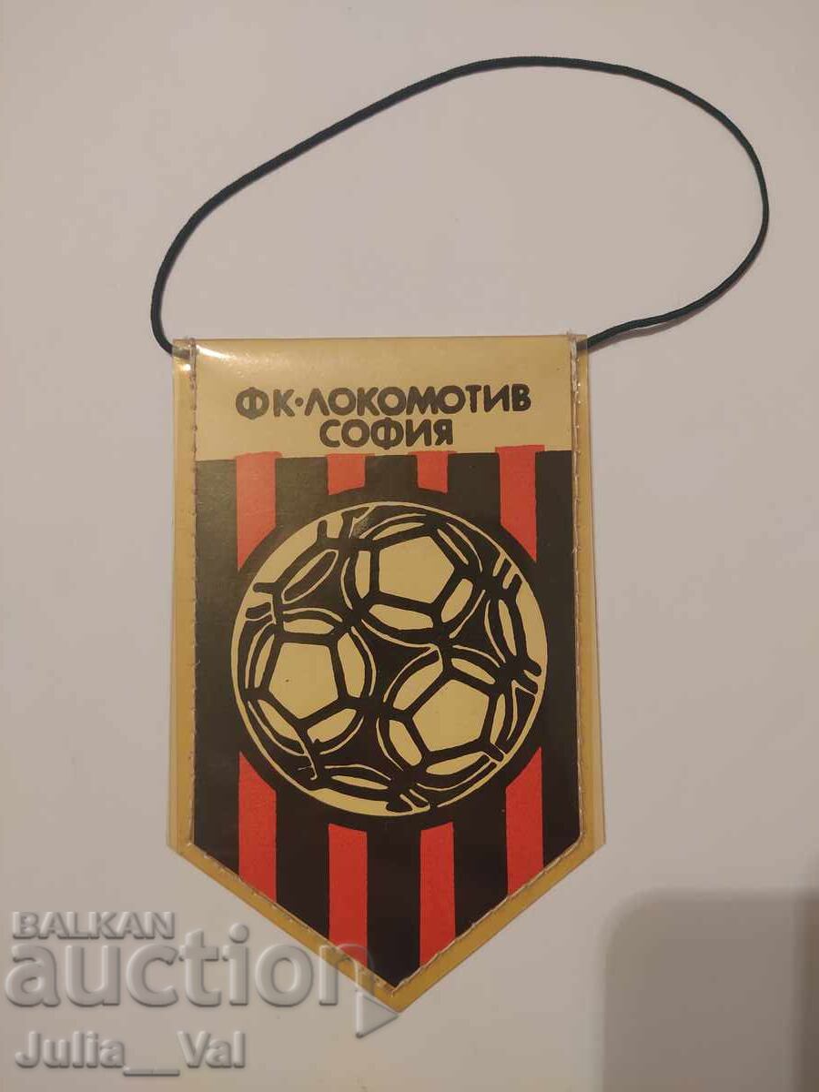Football - FC Lokomotiv Sofia - old flag Football - FC Lokomotiv Sofia - old flag