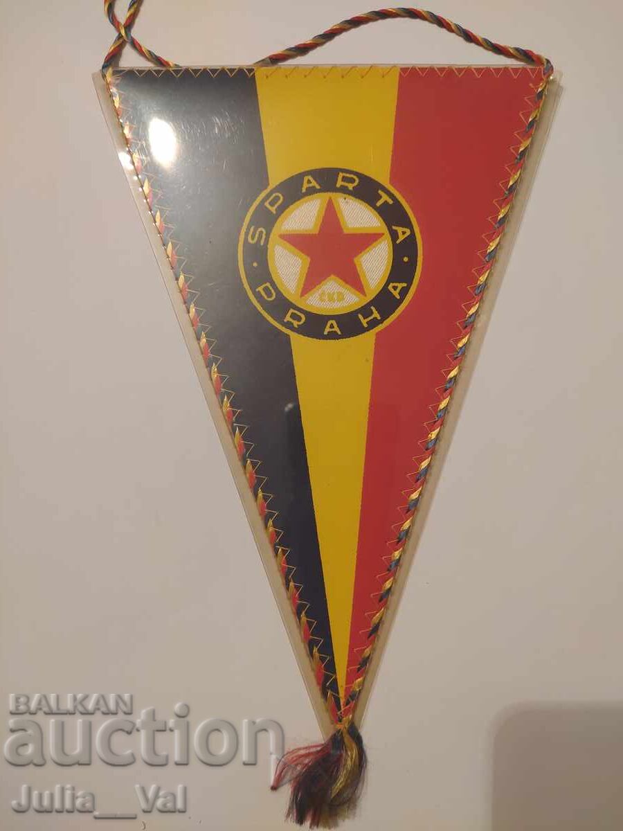 Футбол - ФК Спартак Прага - старо флагче