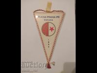 Fotbal - FC Slavia Praga - steag vechi