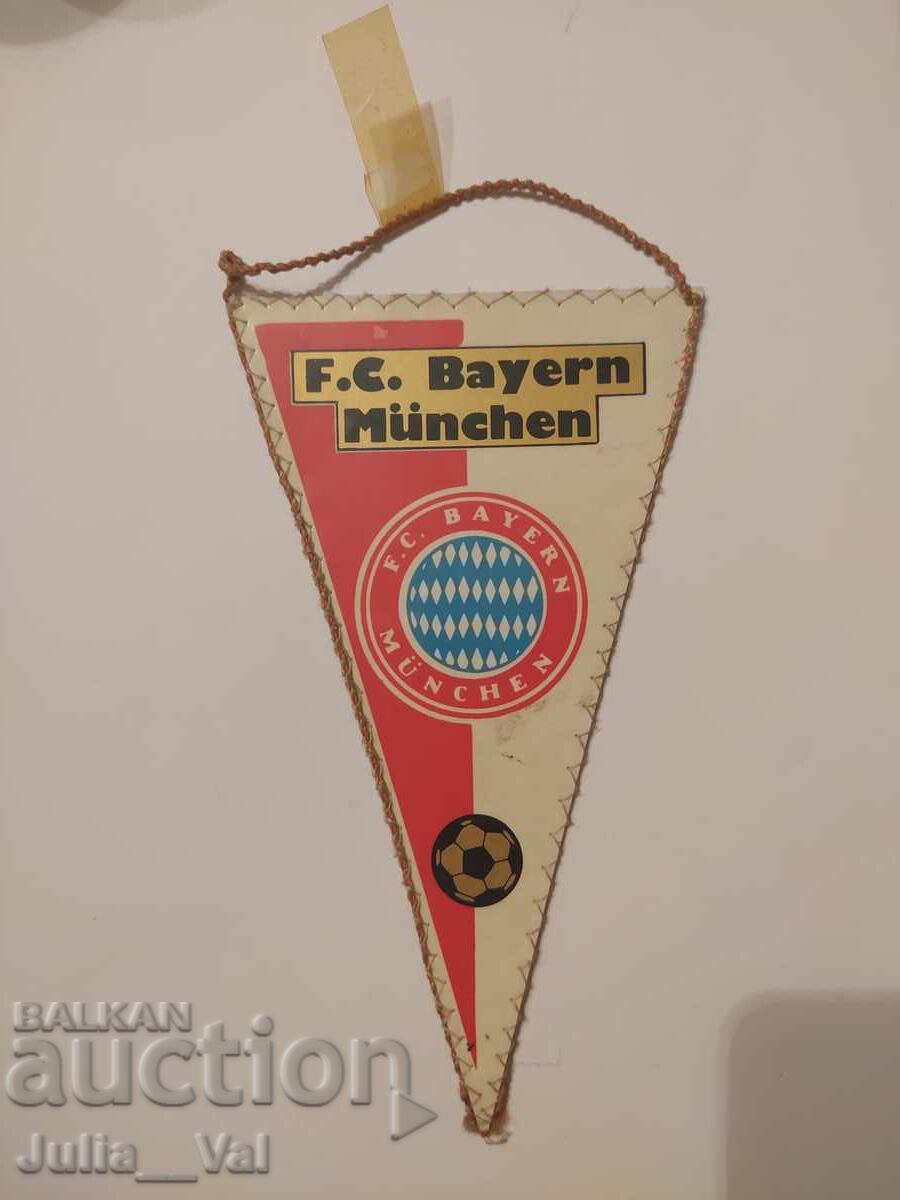 Football - FC Bayern Munich - Old Flag Football - FC Bayern Munich - Old Flag