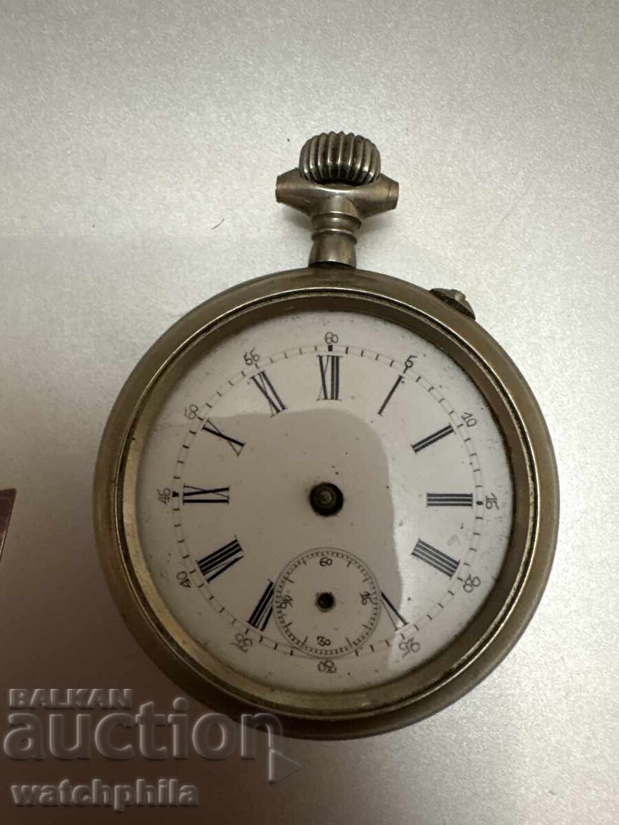 Auction Swiss pocket watch. Rare, for parts Auction Swiss pocket watch. Rare, for parts