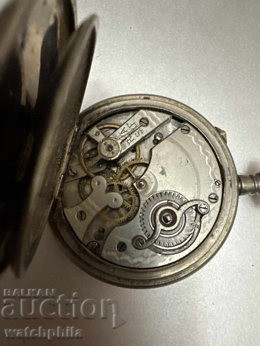 Swiss pocket watch. Rare, for parts Swiss pocket watch. Rare, for parts