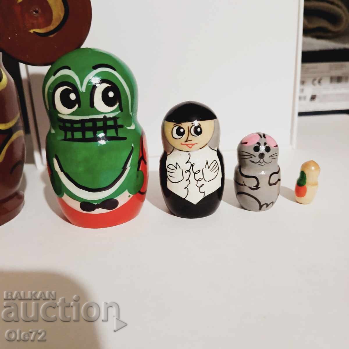 Τσεμπουράσκα - κούκλα - ματριόσκα με τιμή 40.00 BGN | € 20.45