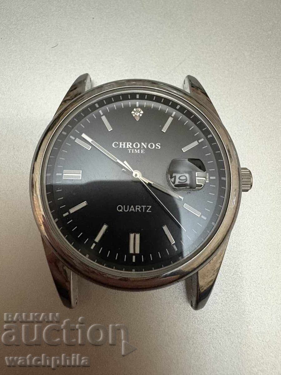 Chronos Quartz Men's Watch with Diamond. Working with price 10.00 BGN | € 5.11