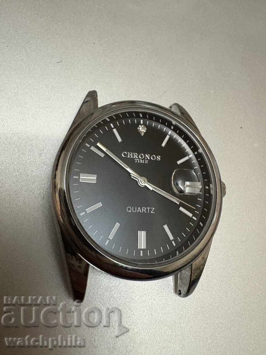 Chronos Quartz Men's Watch with Diamond. Working