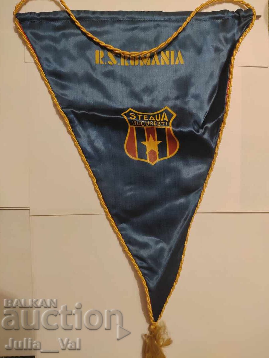 Football - Romania Steaua Bucharest - old pennant Football - Romania Steaua Bucharest - old pennant