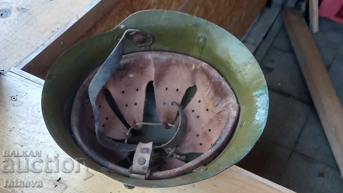 Auction Old military helmet, German type Auction Old military helmet, German type