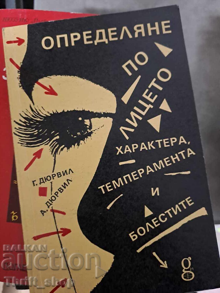 Determining the character, temperament and diseases on the face