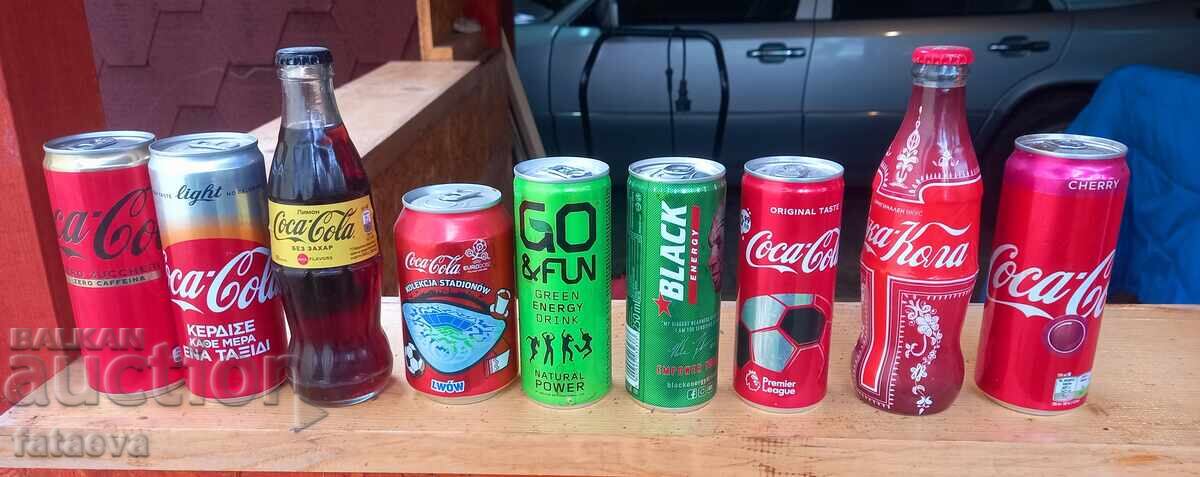 Κόκα Κόλα και δύο ενεργειακά ποτά ΣΥΛΛΟΓΗ