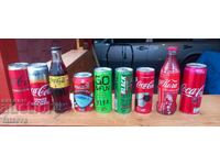 Coca Cola și două băuturi energizante COLECȚIE
