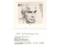 1988. Δ.Γ.Γ. 100 χρόνια από τη γέννηση του Γιάκομπ Κάιζερ, πολιτικού