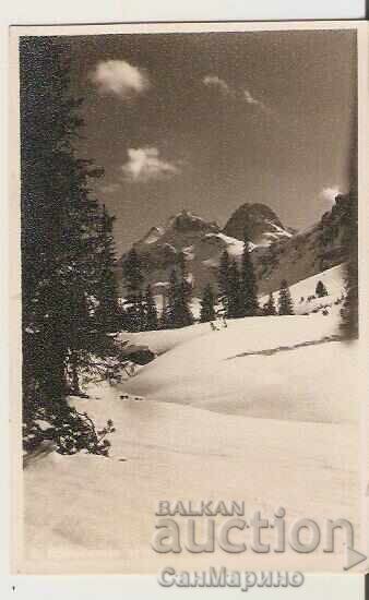 Κάρτα Βουλγαρία Ρίλα Κορυφή Μάλιοβιτσα - Χειμώνας Κάρτα Βουλγαρία Ρίλα Κορυφή Μάλιοβιτσα - Χειμώνας