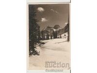 Картичка  България  Рила Връх Мальовица - Зиме**