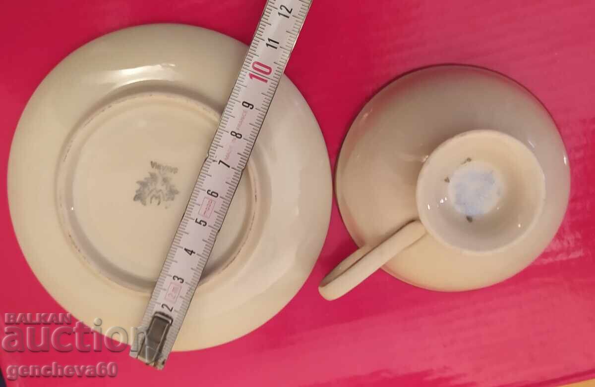 Porcelain coffee set for supplementing / Bavaria - 6