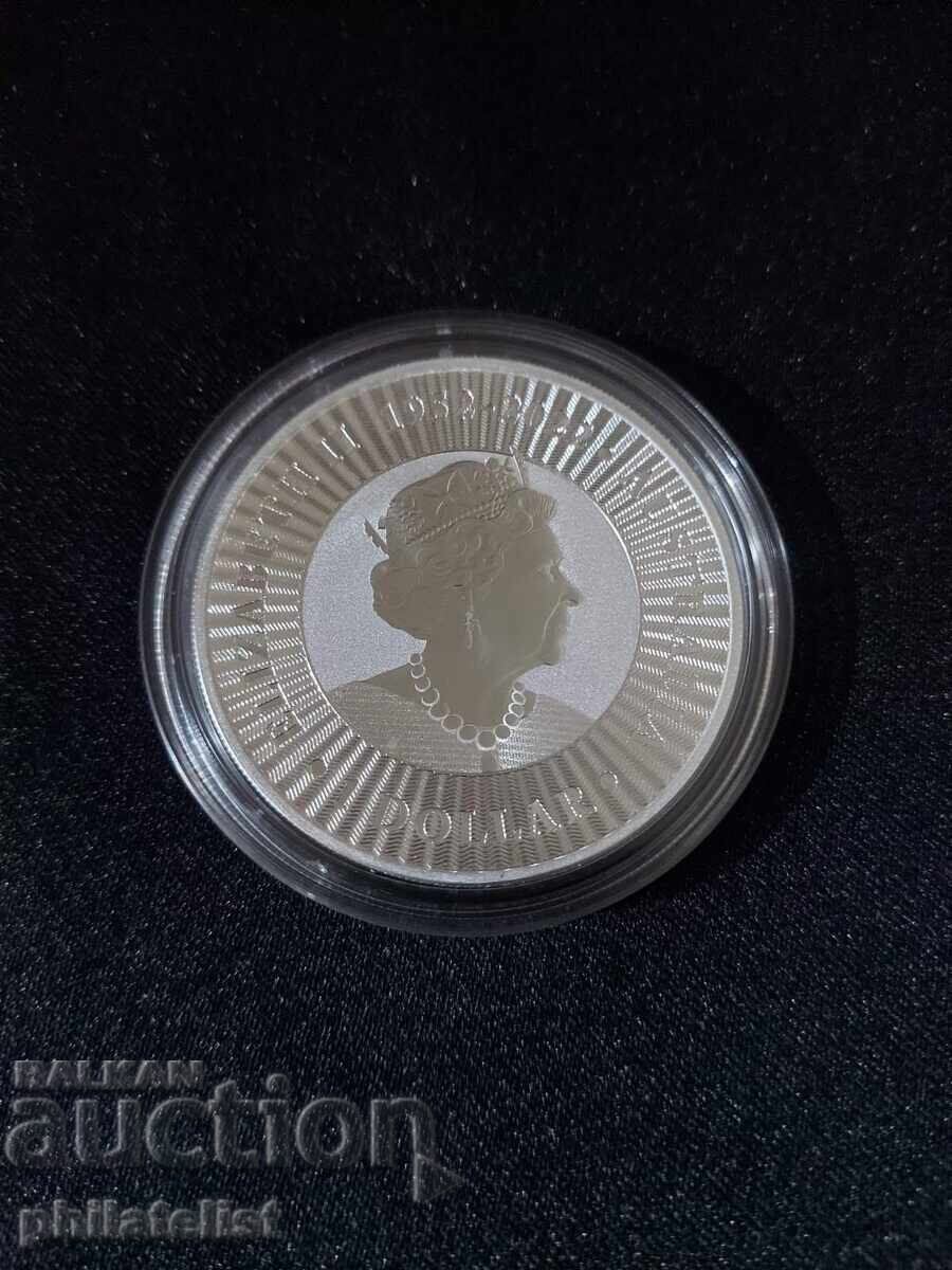 Παράδοση Αυστραλία 2023 - 1 δολάριο - Καγκουρό - 1 OZ - Ασημένιο νόμισμα