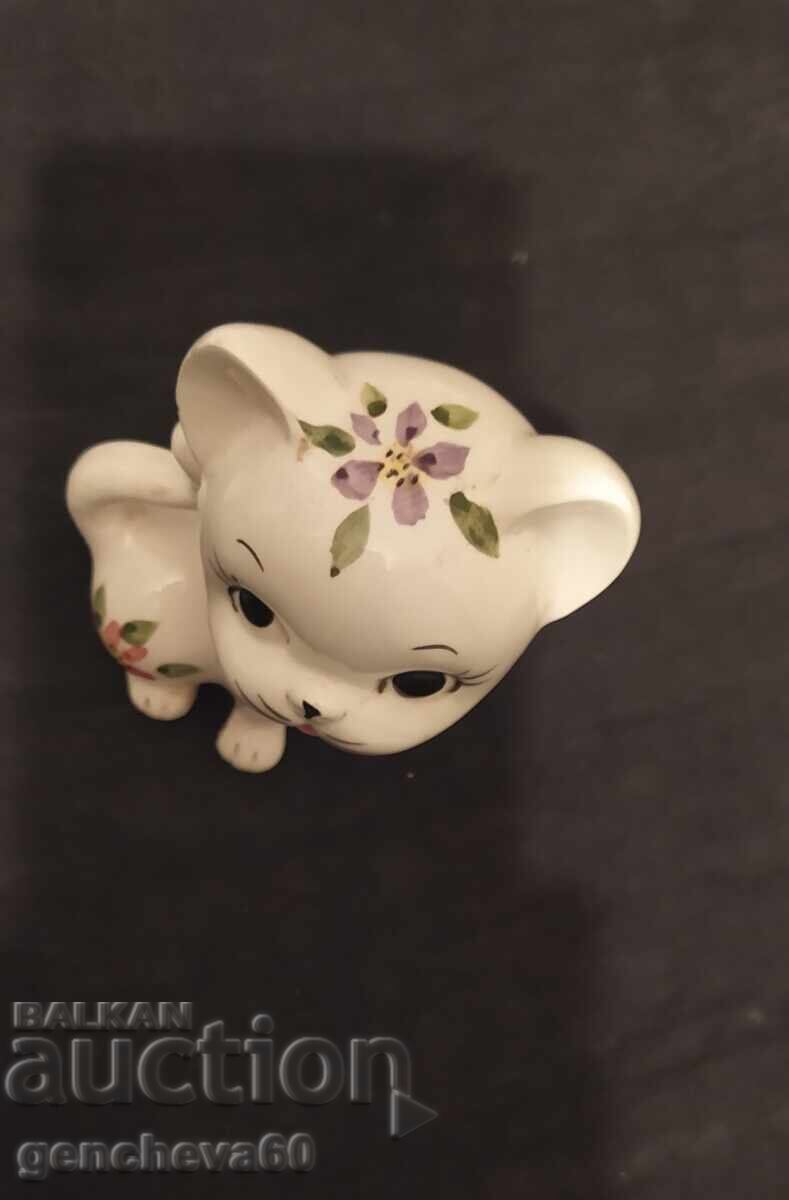 Cute porcelain kitten - 5