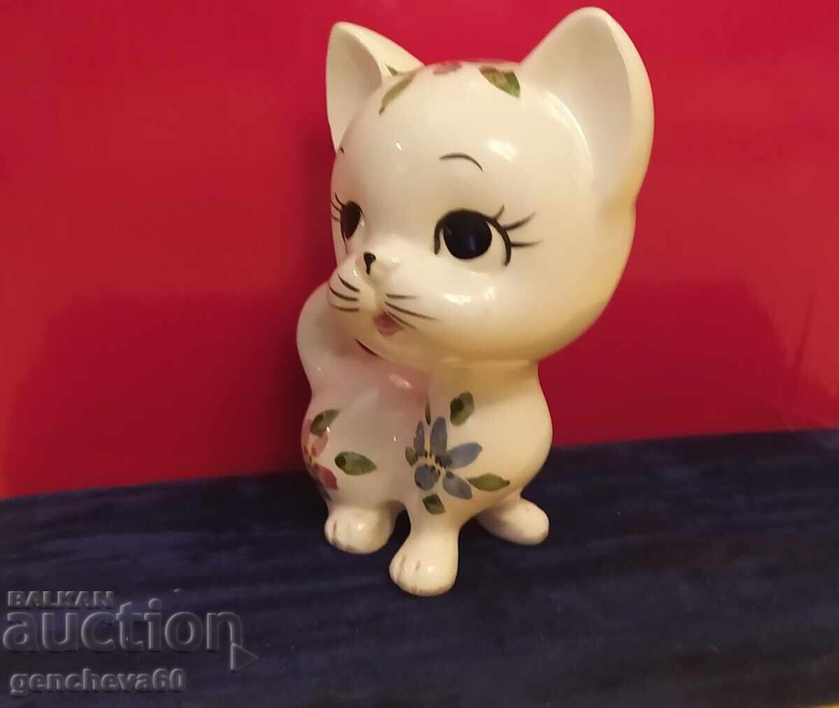 Cute porcelain kitten - 6