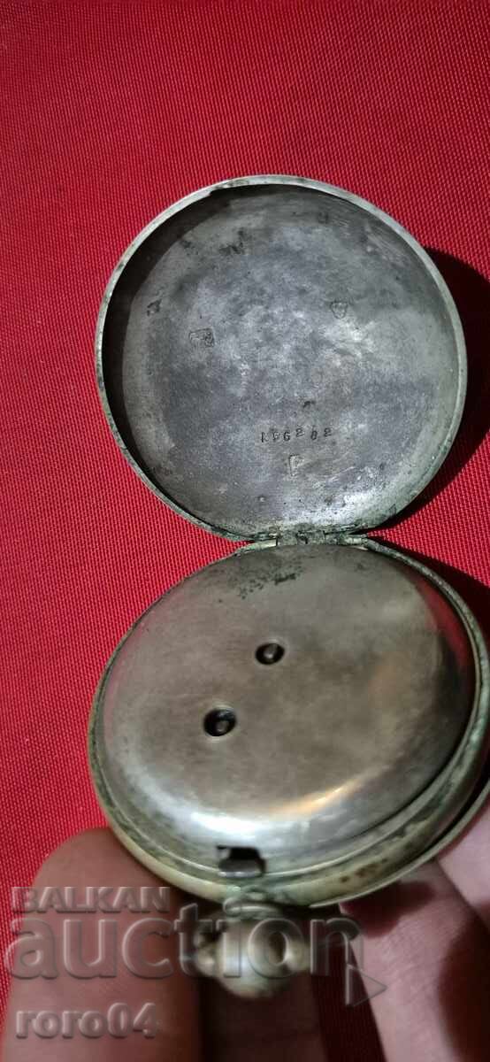 SILVER POCKET WATCH DENT LONDON - 5 SILVER POCKET WATCH DENT LONDON - 5