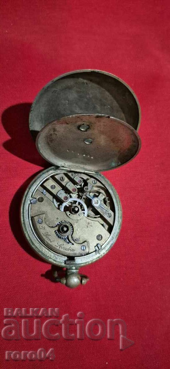 SILVER POCKET WATCH DENT LONDON - 6 SILVER POCKET WATCH DENT LONDON - 6