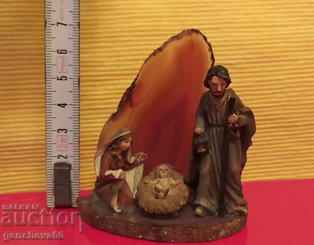 Рождество Христово с естествен ахат - 5 Рождество Христово с естествен ахат - 5