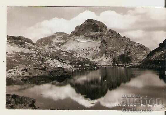 Картичка  България  Рила Елениното езеро**