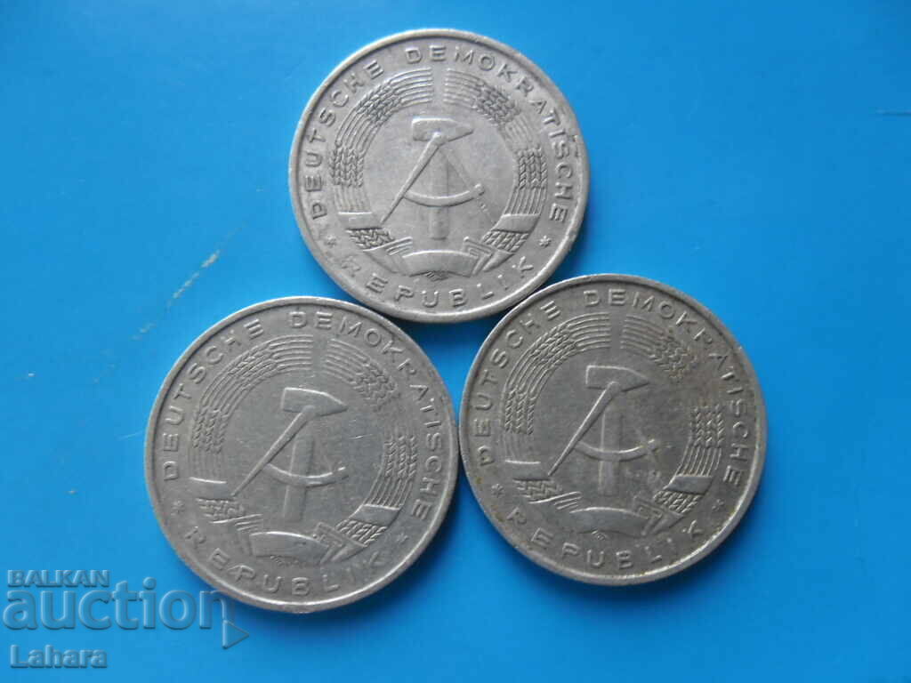 10  пфенига 1965 , 1967 , 1968 г. ГДР , Германия с цена € 0.41 | 0.80 лв.