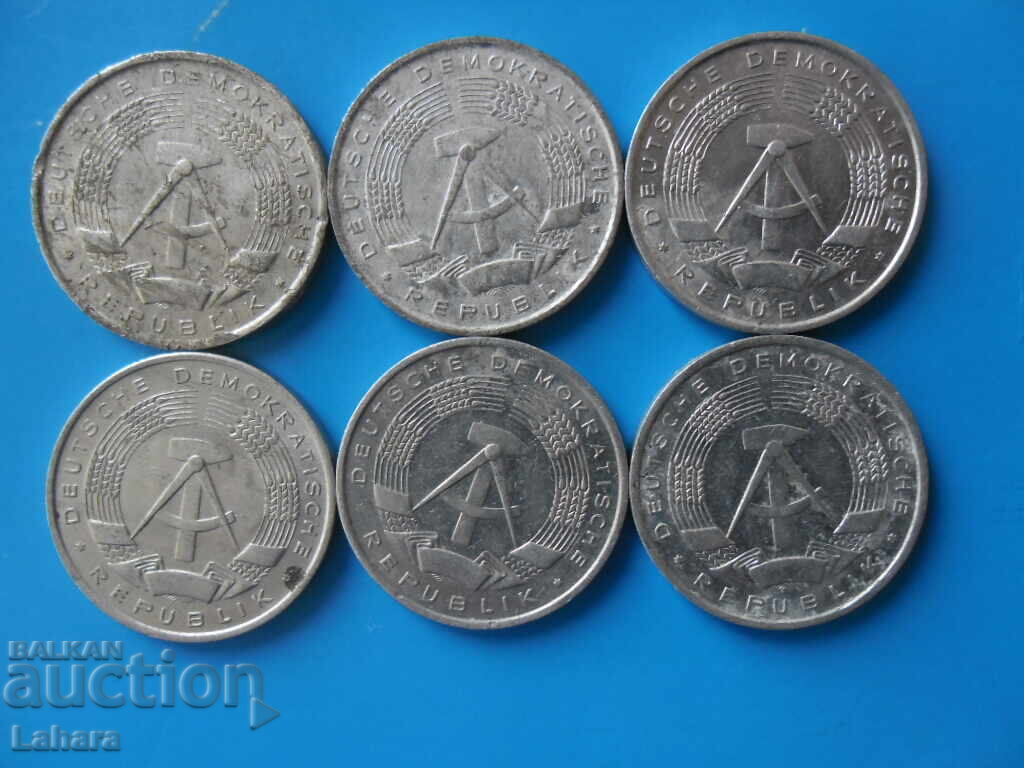 1 пфениг 1960 , 1961 , 1962 , 63 ,64 , 65 г. ГДР , Германия с цена 1.50 лв. | € 0.77 1 пфениг 1960 , 1961 , 1962 , 63 ,64 , 65 г. ГДР , Германия с цена 1.50 лв. | € 0.77