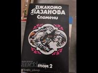 Giacomo Casanova Memoirs Volume 2