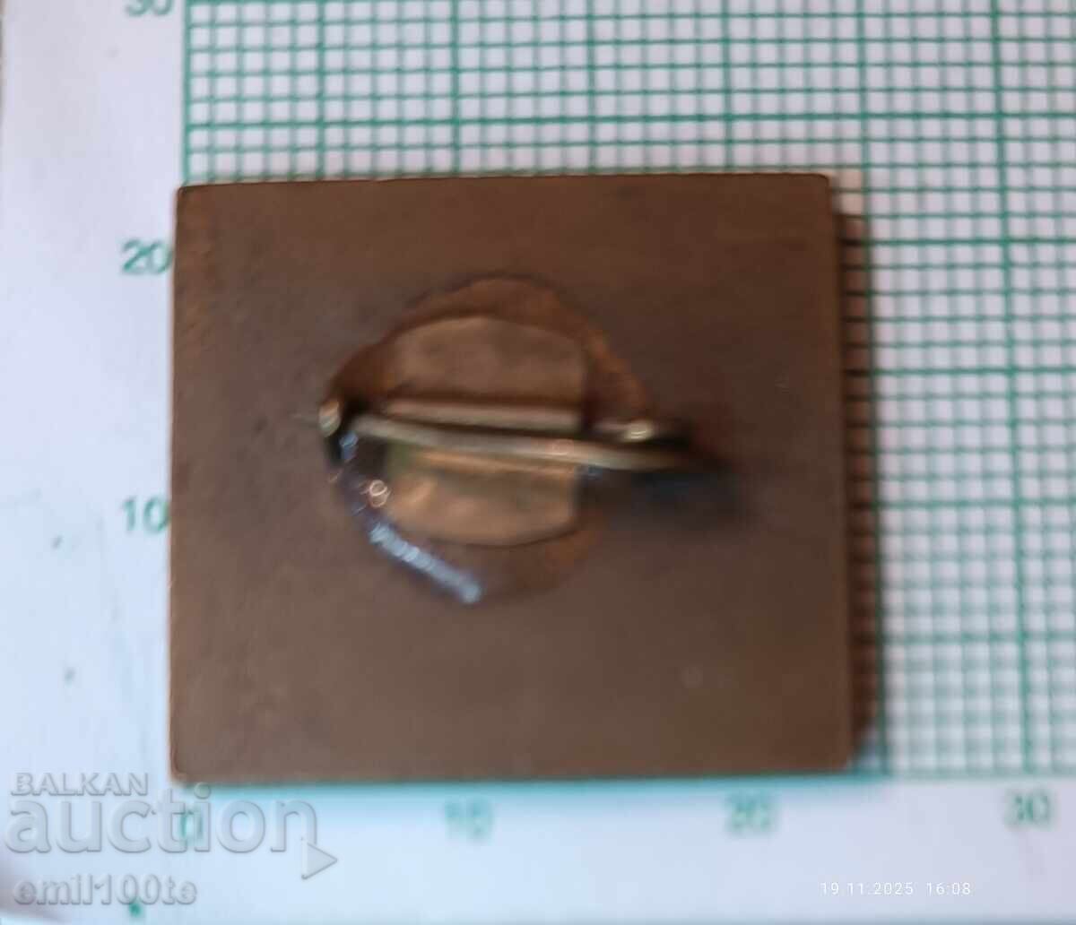 Badge - 1300 Years of Bulgaria 681 1981 - 5 Badge - 1300 Years of Bulgaria 681 1981 - 5